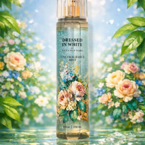 Xịt thơm toàn thân Bath & Body Works Dressed in White Fine Fragrance Mist
